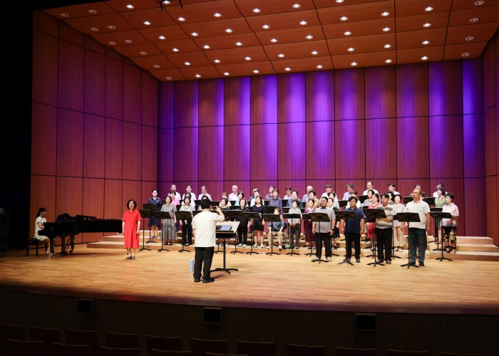 노원구립청춘실버합창단 전기연주회 리허설(09.11)